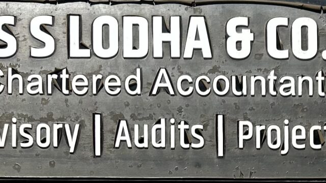 S S LODHA AND CO